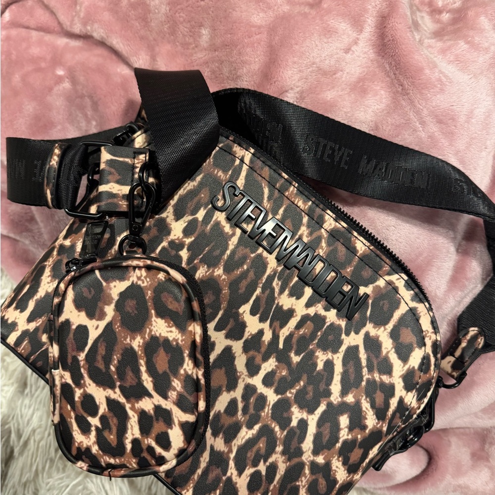 Steve Madden Animal Print Crossbody Bag